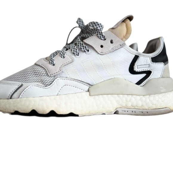 Adidas Nite Jogger x Star Wars Storm Trooper 2019 Sneakers Men Sz 8 Wom Sz 9.5 - Picture 1 of 16